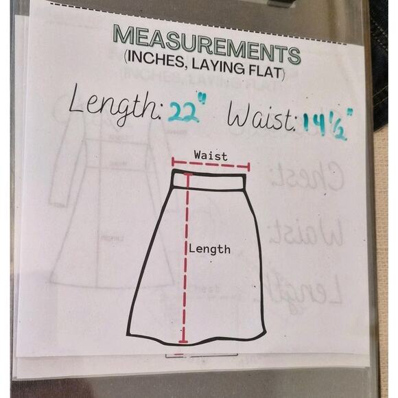 Boden Denim Skirt Womens 10R Blue Side Zip Lightweight Preppy Casual Country - Picture 8 of 8